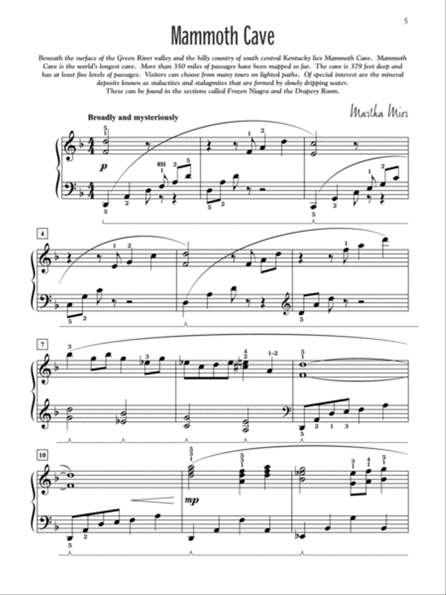 The Bluegrass State Piano Solo scores gallery preview page 3
