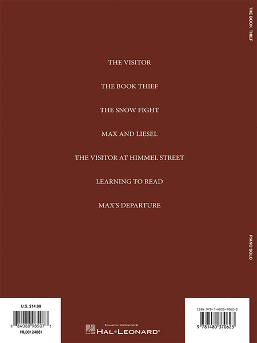 The Book Thief The Book Thief Piano Solo scores gallery preview page 2