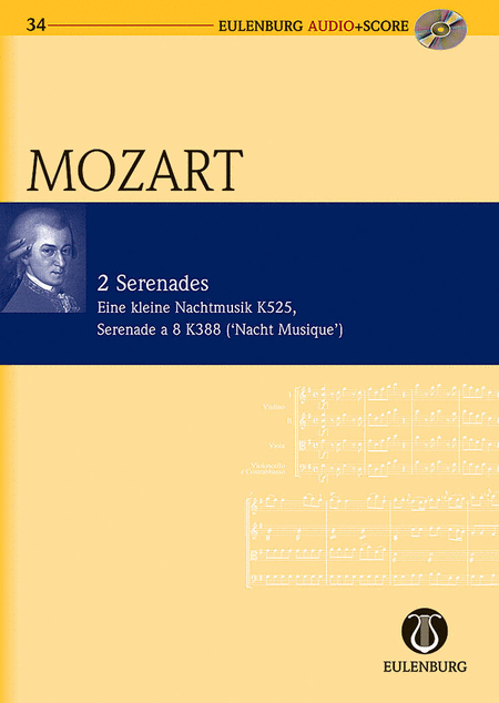 Mozart: 2 Serenades: KV 525/KV 388 Eine Kleine Nachtmusik/Serenade a 8 (Night Music)