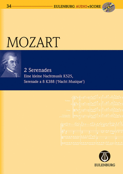 2 Serenades: KV 525/KV 388 Eine Kleine Nachtmusik/Serenade a 8 (Night Music) image number null