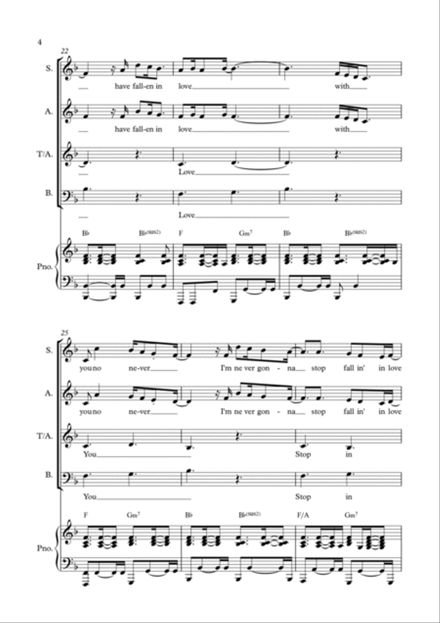 Runaway Runaway Choir scores gallery preview page 4