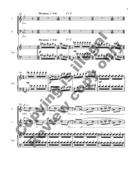 Spring from "The Seasons" (Piano/Choral Score) image number null