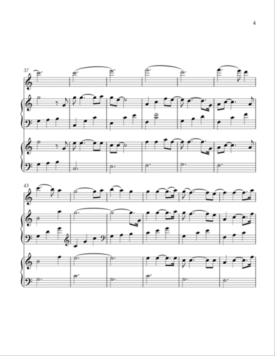 Could I Have This Dance Flute scores gallery preview page 5