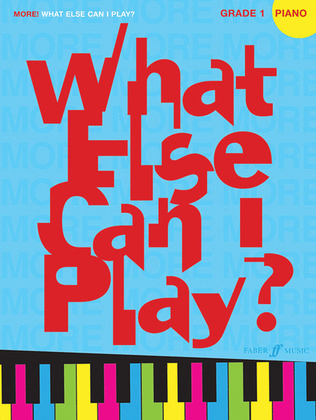 Book cover for More! What Else Can I Play? Grade 1