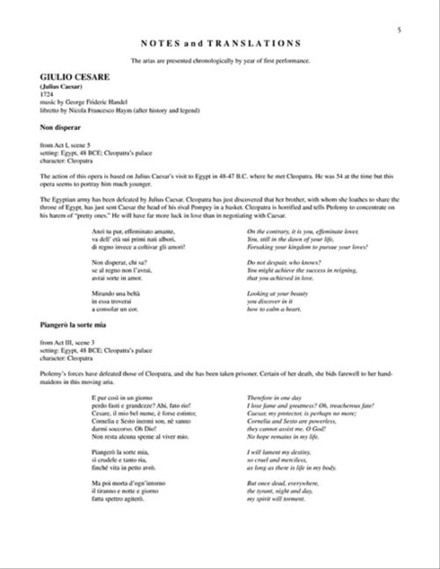 Arias for Soprano - Volume 2 Voice Solo scores gallery preview page 4