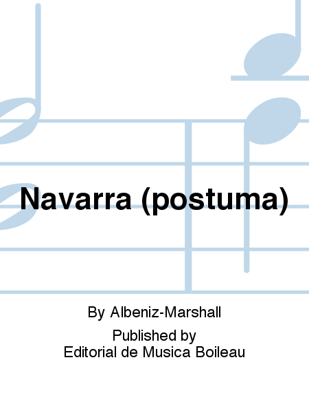 Navarra (postuma). Transcripcion F.Marshall