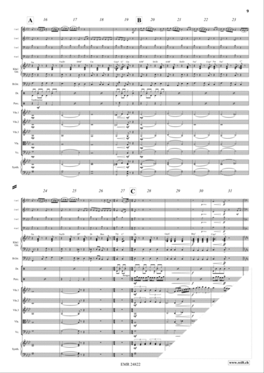 Play With Your Band Volume 4 Woodwind Quartet scores gallery preview page 6