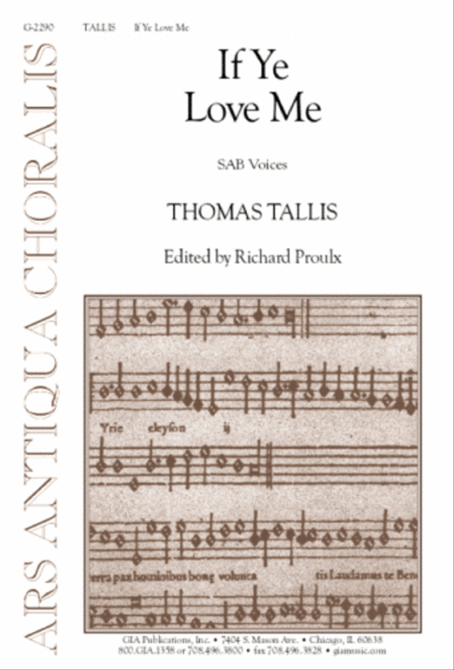 If Ye Love Me If Ye Love Me 3-Part scores gallery preview page 1