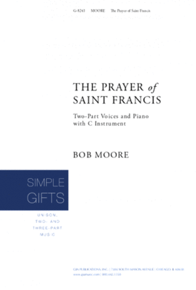 The Prayer of Saint Francis - Instrument edition