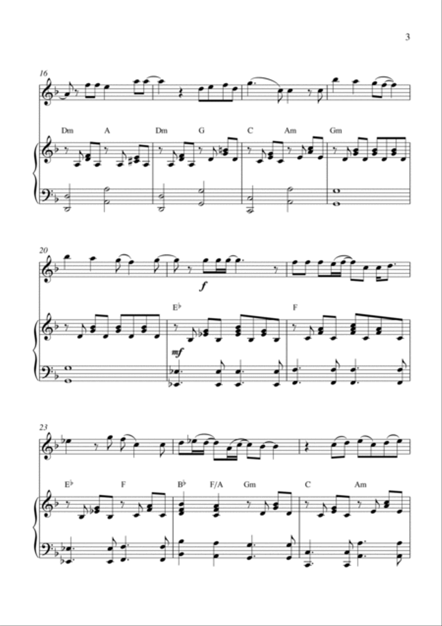 Eternal Flame Piano scores gallery preview page 3
