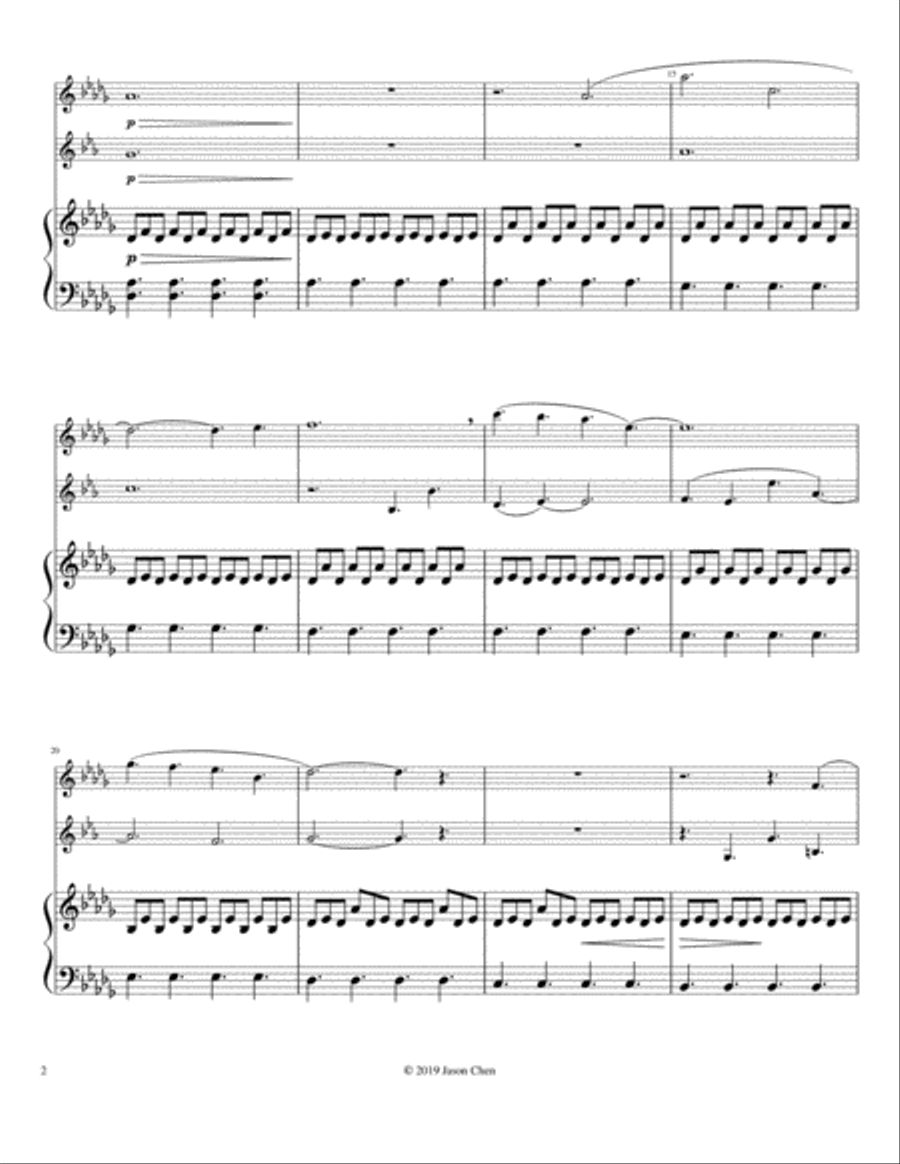 Summer Clarinet scores gallery preview page 4