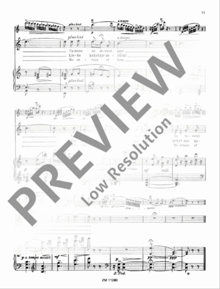The Nightingale Flute scores gallery preview page 12