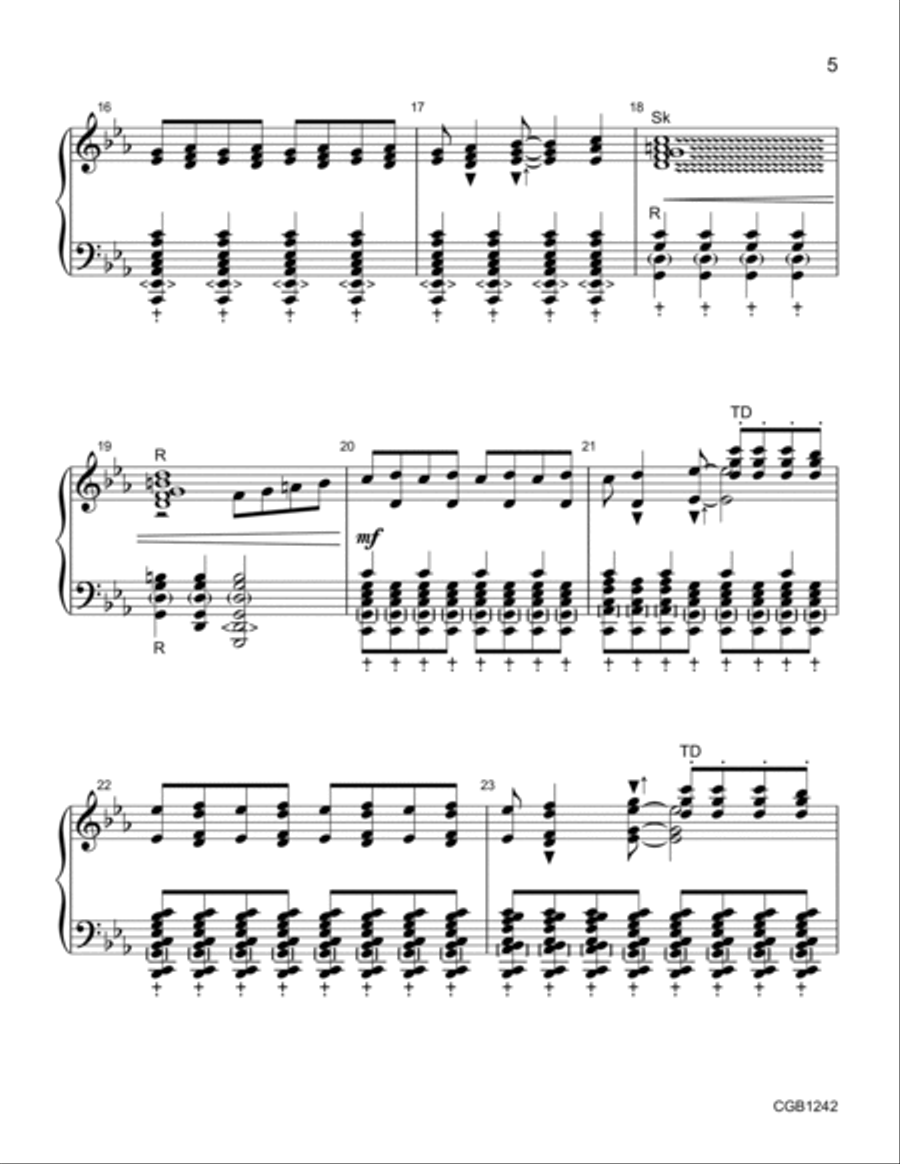 Mountain Journey 5-Octaves scores gallery preview page 5