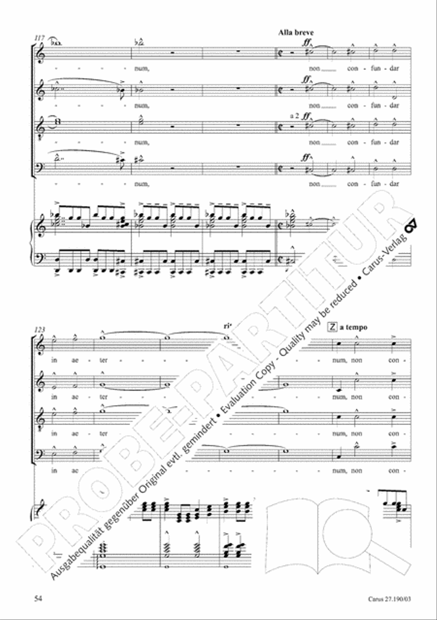 Te Deum 4-Part scores gallery preview page 55