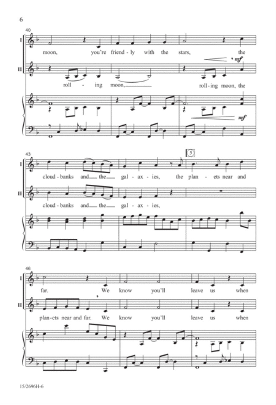 Round, Rolling Moon 2-Part scores gallery preview page 7
