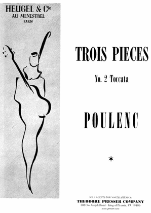 Book cover for Trois Pieces - No. 2 Toccata