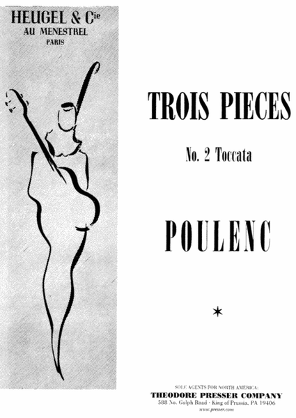 Trois Pieces - No. 2 Toccata