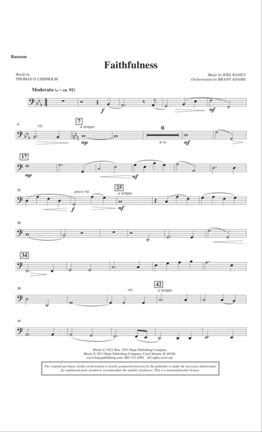 Faithfulness Faithfulness 4-Part scores gallery preview page 32