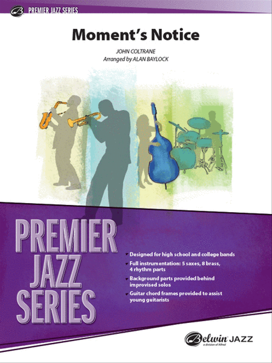 Moment's Notice Jazz Ensemble scores gallery preview page 1