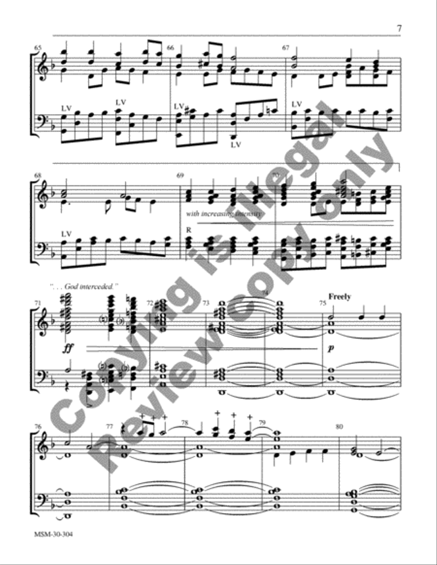 Ah, Holy Jesus Ah, Holy Jesus 5-Octaves scores gallery preview page 14