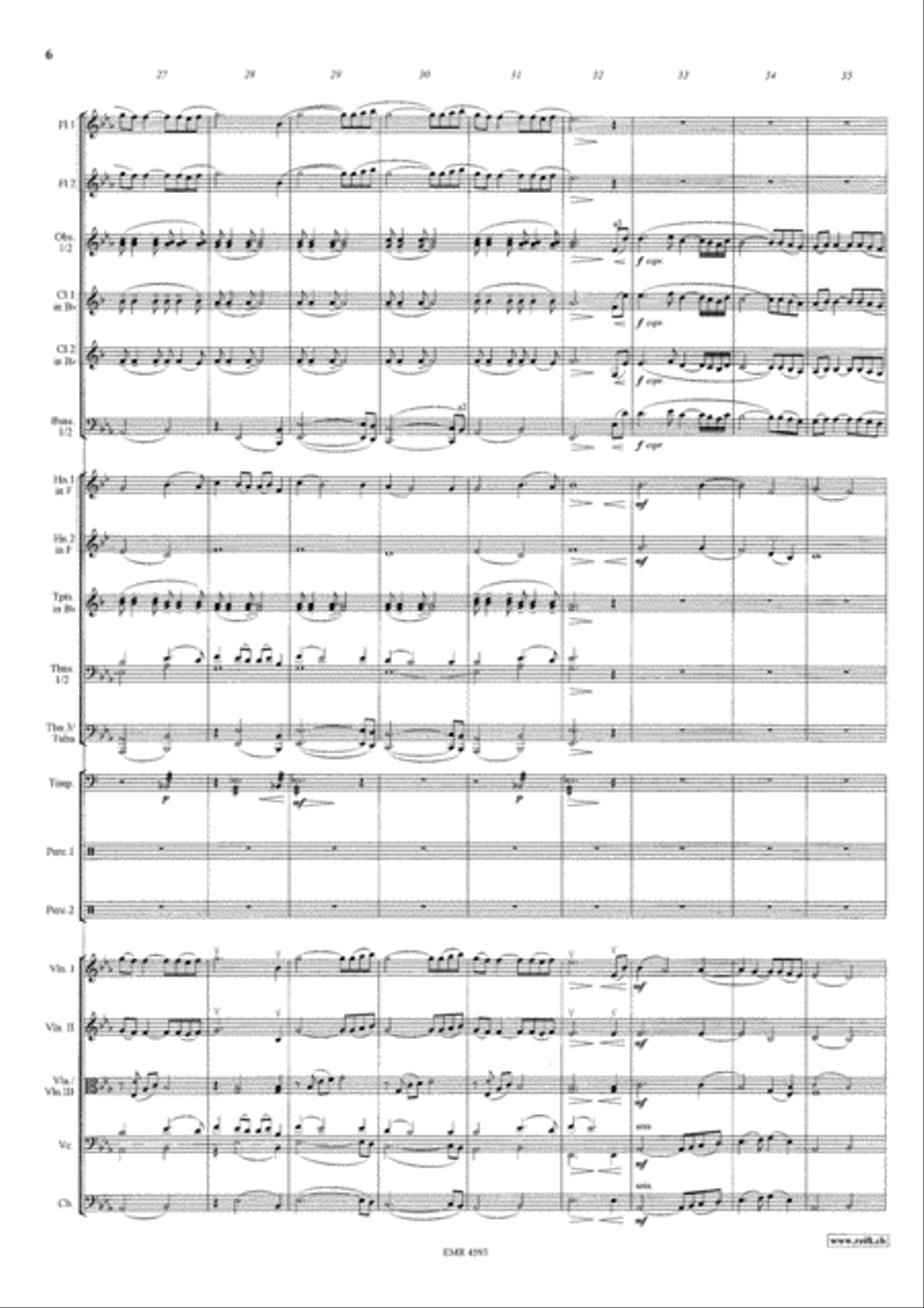 A Song For Lea Orchestra scores gallery preview page 7