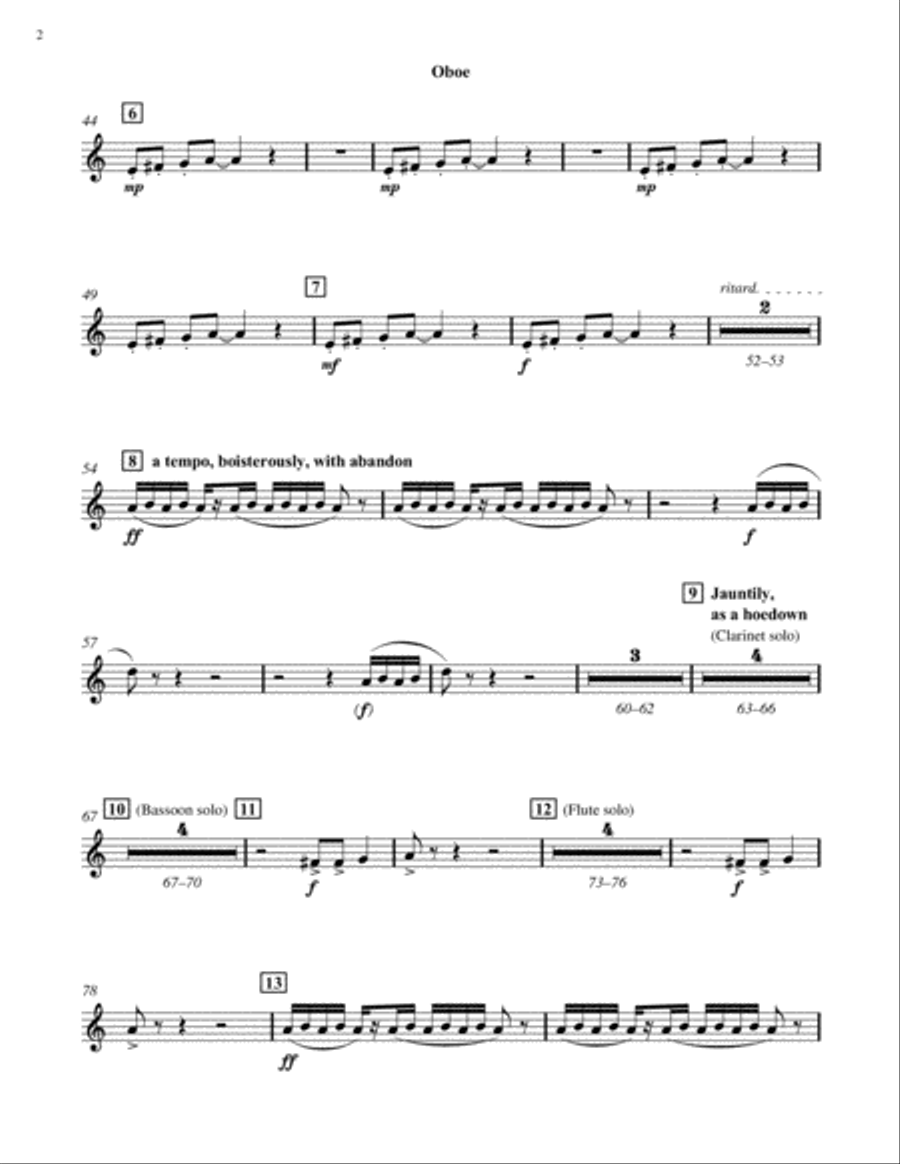 A Hoopla Choir scores gallery preview page 5