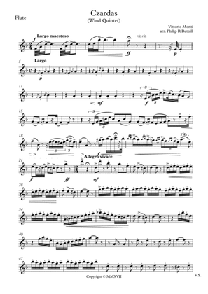 Czardas (Wind Quintet) - Set of Parts [x5]