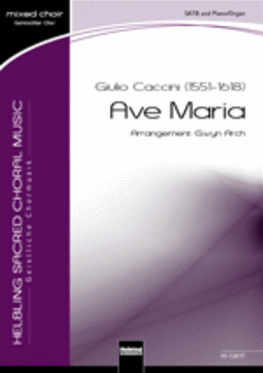 Ave Maria 4-Part scores gallery preview page 1