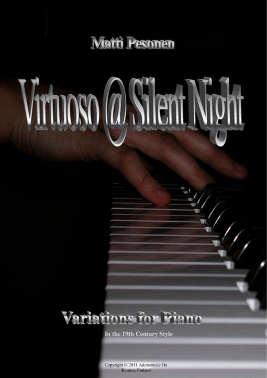Virtuoso@Silent Night Piano Solo scores gallery preview page 1