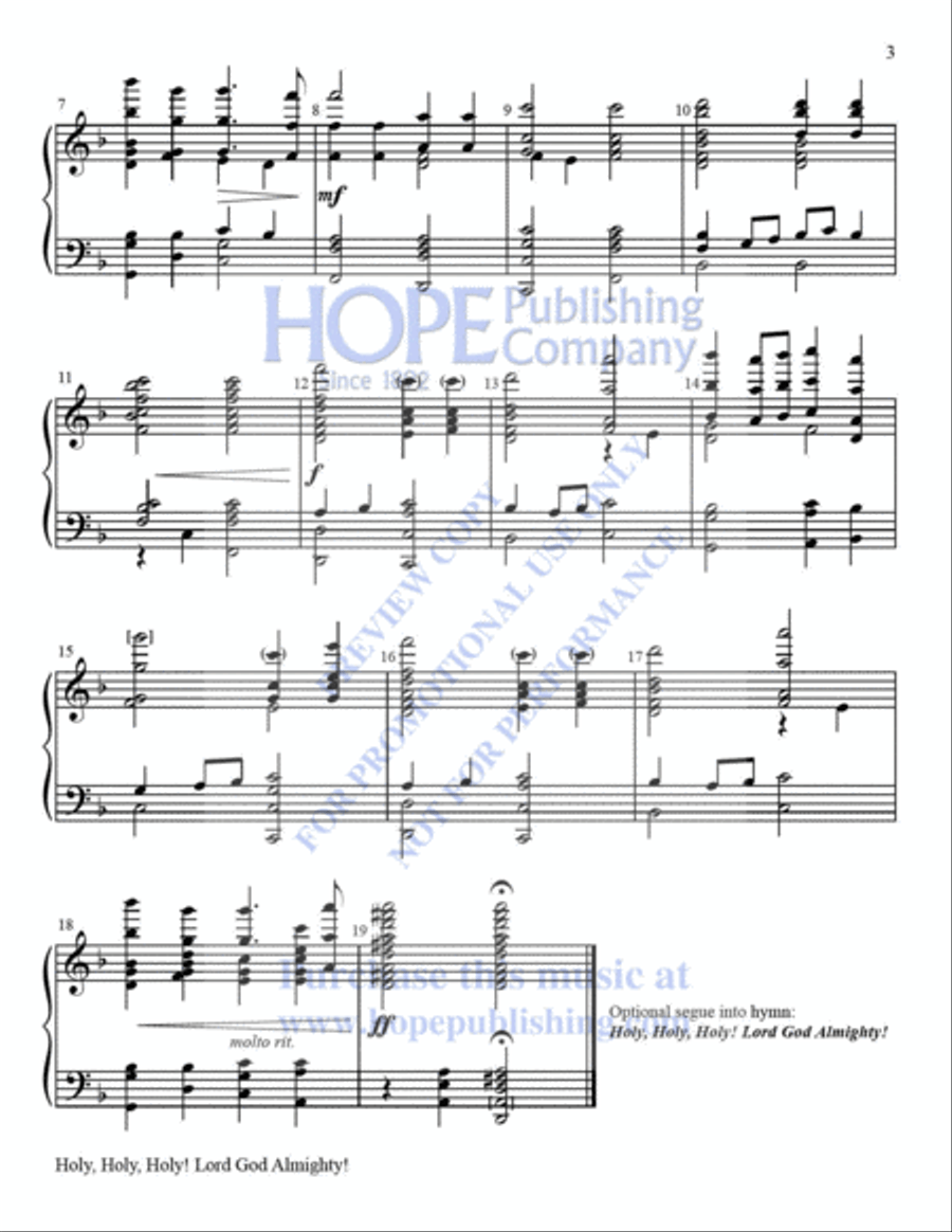 WORSHIP OPENERS: Handbell Introits, Vol 1 Handbell Choir scores gallery preview page 4