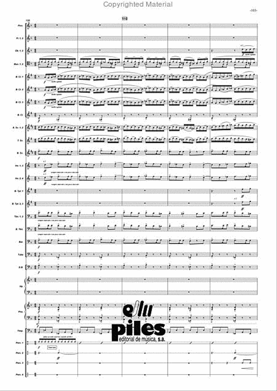 Duende Duende Concert Band scores gallery preview page 104