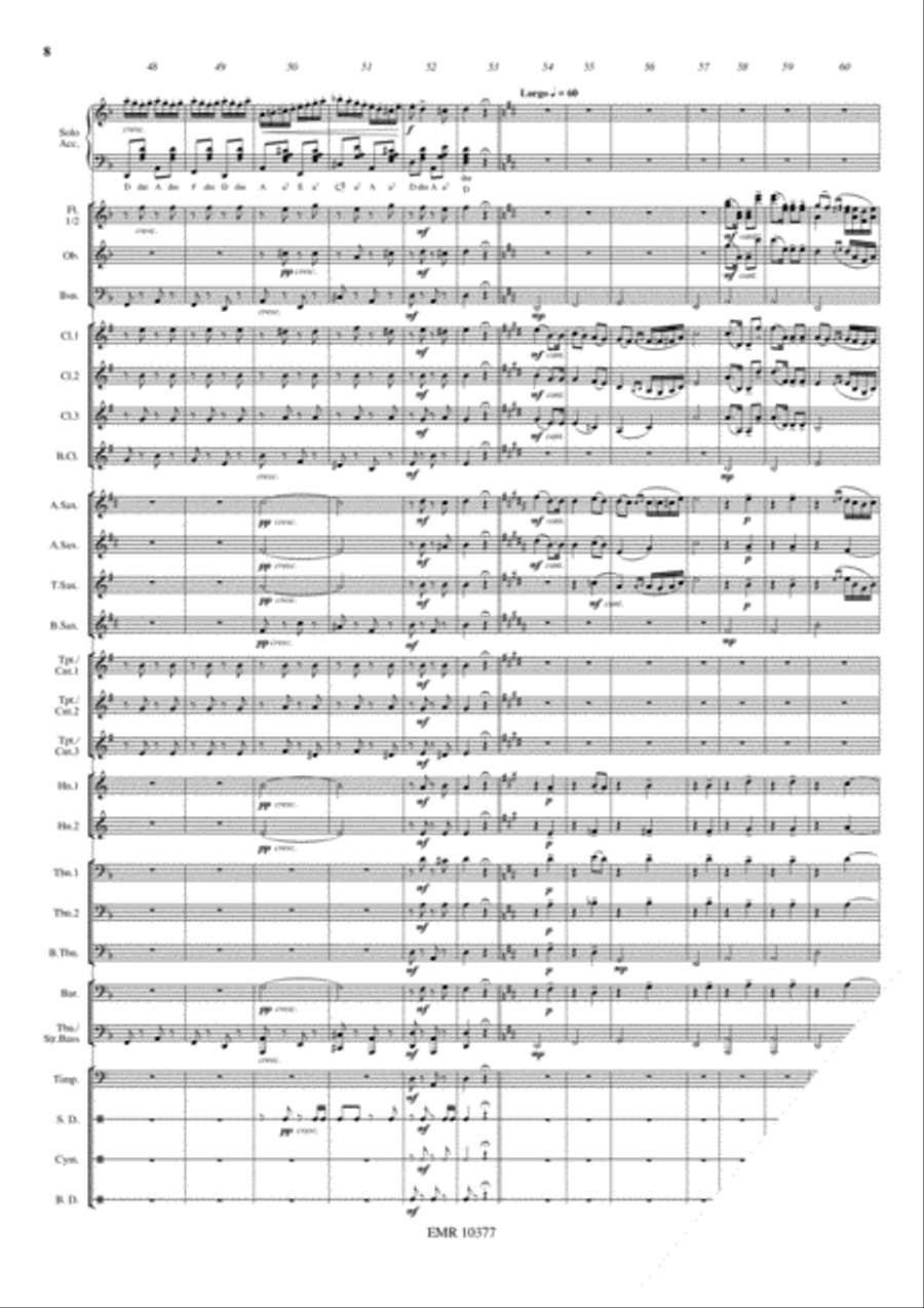 Csardas Csardas Concert Band scores gallery preview page 9