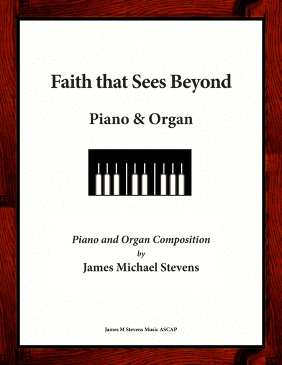 Faith that Sees Beyond - Piano & Organ Duet image number null