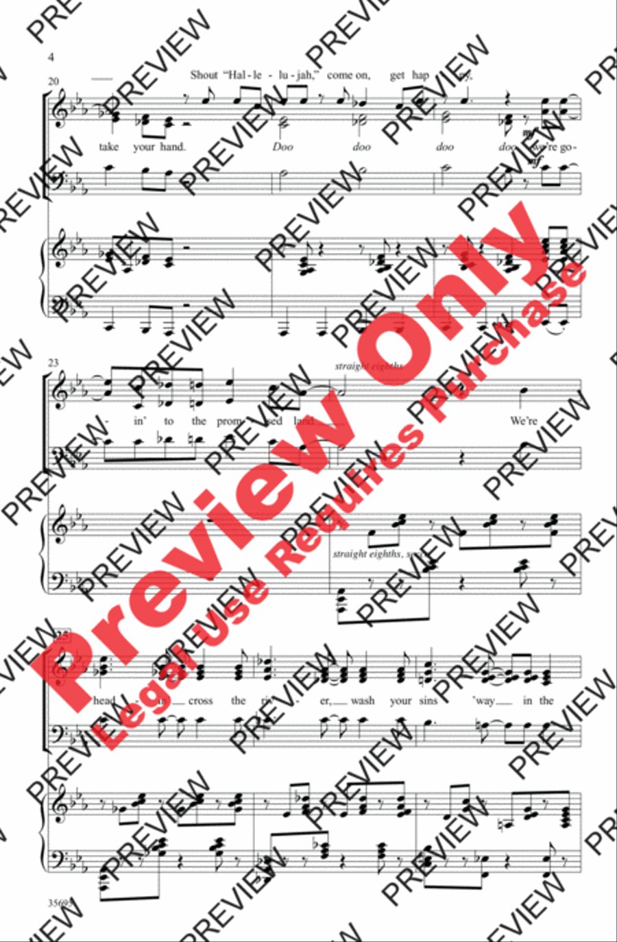 Get Happy 3-Part scores gallery preview page 4