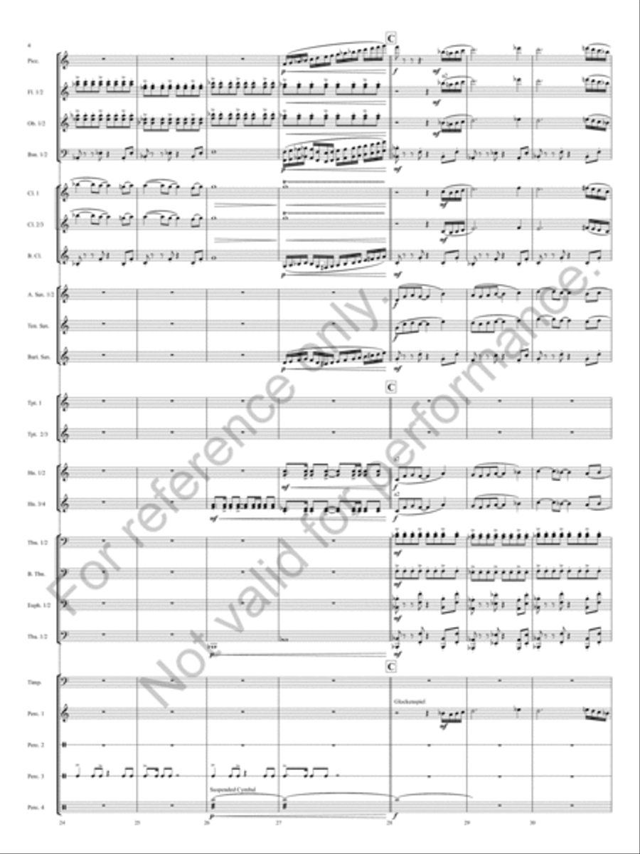 Reflections Concert Band scores gallery preview page 7