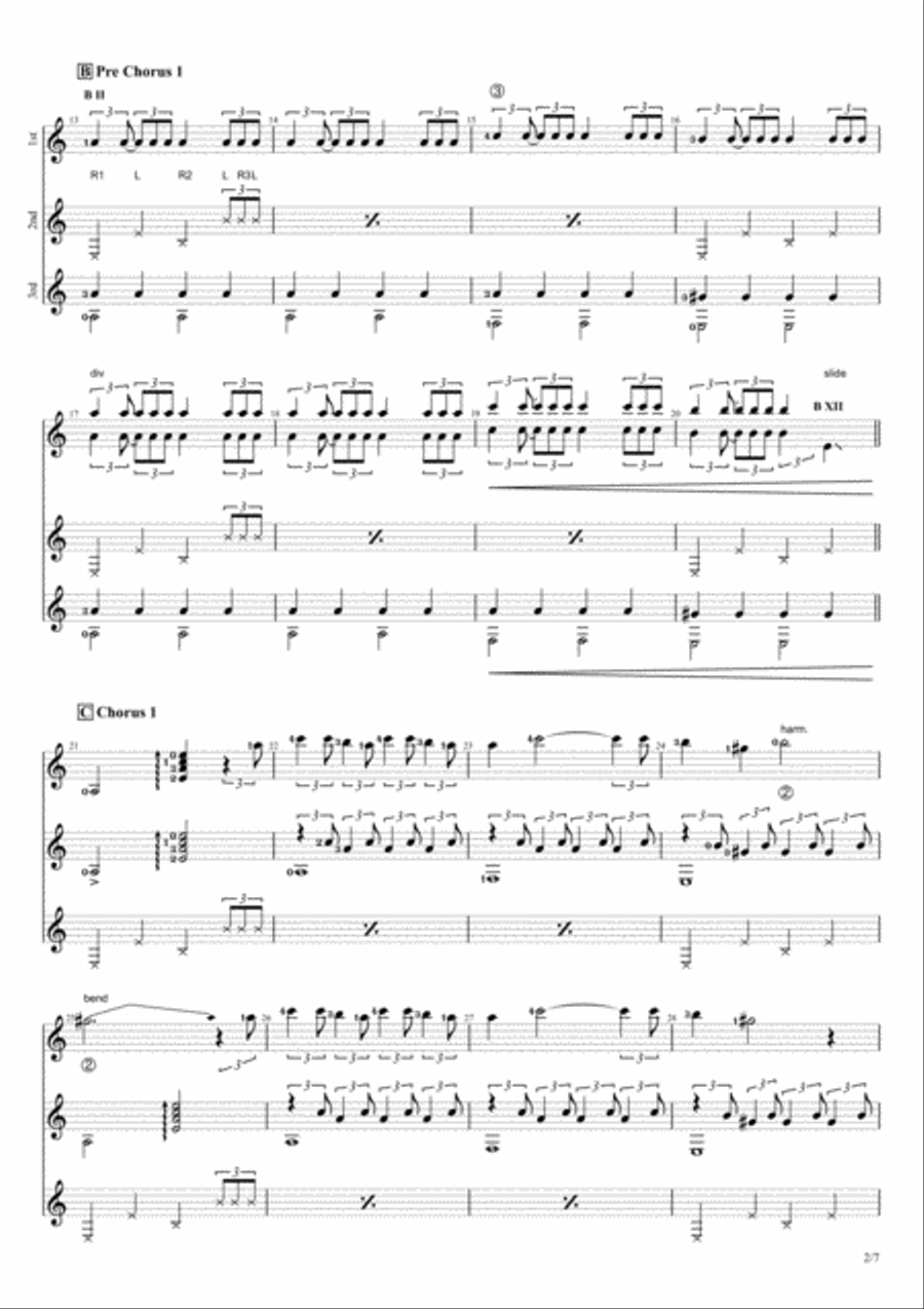 Believer Believer Guitar scores gallery preview page 2