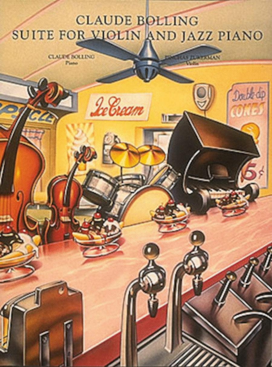 Claude Bolling – Suite for Violin and Jazz Piano Violin scores gallery preview page 1