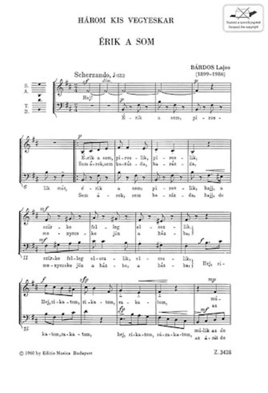 HÁrom Kis Vegyeskar A Cappella scores gallery preview page 1