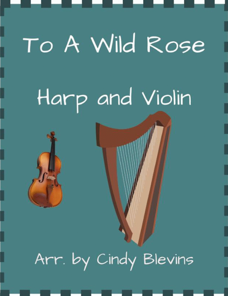 To a Wild Rose, for Harp and Violin image number null