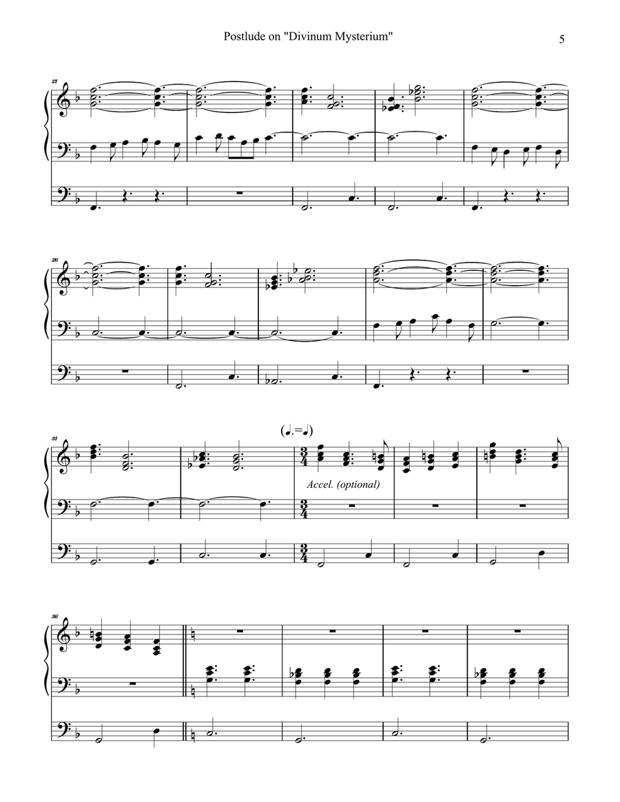 Advent and Christmas Organ Works, Volume 1 by Phil Lehenbauer Organ Solo scores gallery preview page 6