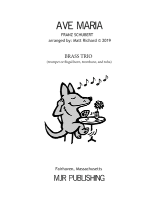 Ave Maria-Schubert (Brass Trio)