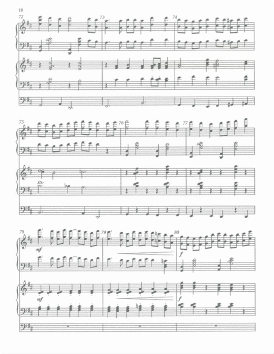 All Hail the Power All Hail the Power Choir scores gallery preview page 9