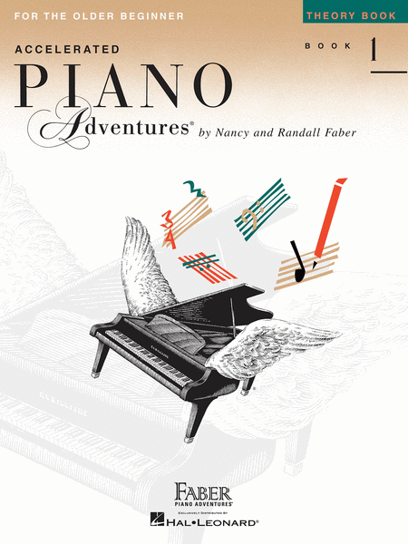 Accelerated Piano Adventures For The Older Beginner, Theory Book 1
