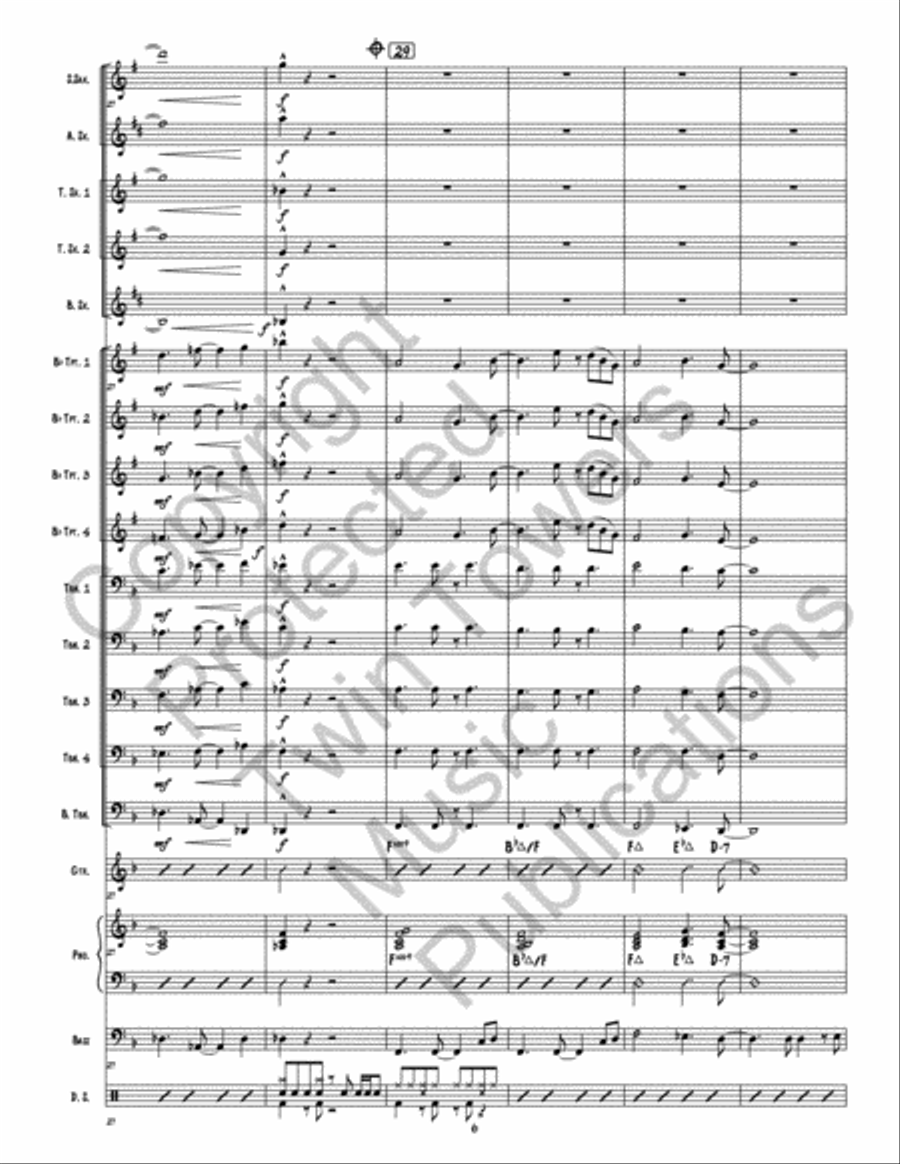 Sunset Key Sunset Key Jazz Ensemble scores gallery preview page 7