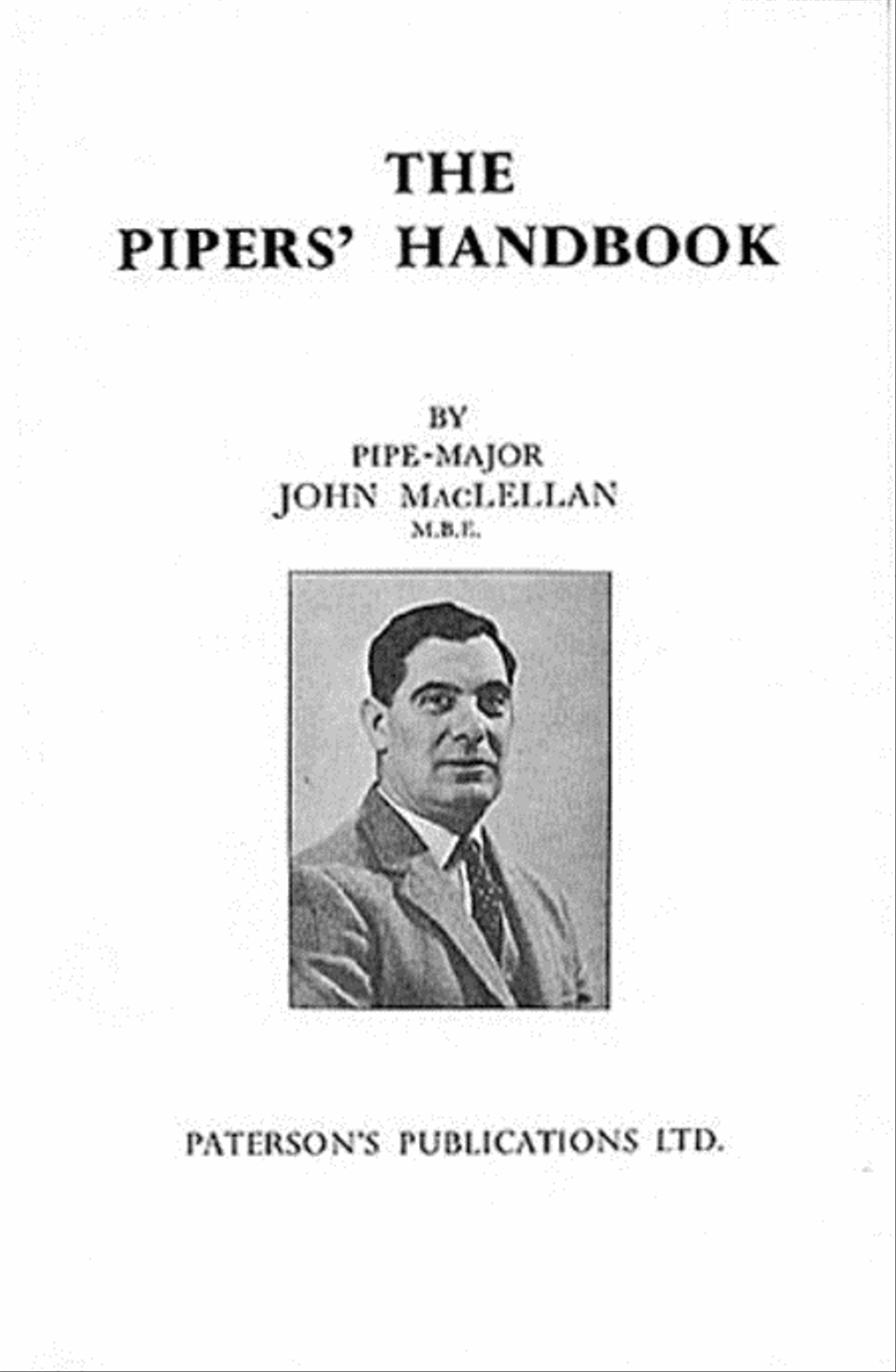 Book cover for The Pipers' Handbook