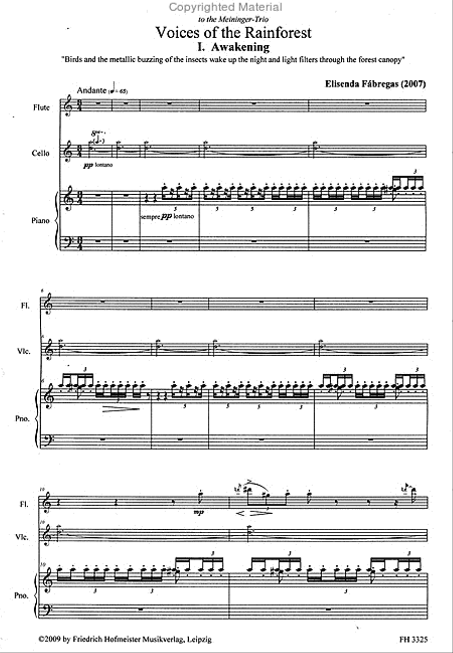 Voices of the Rainforest Voices of the Rainforest Voice scores gallery preview page 2