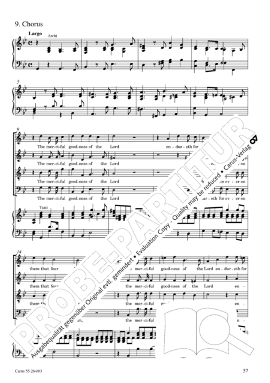 Israel in Egypt - Part I Israel in Egypt - Part I 4-Part scores gallery preview page 62