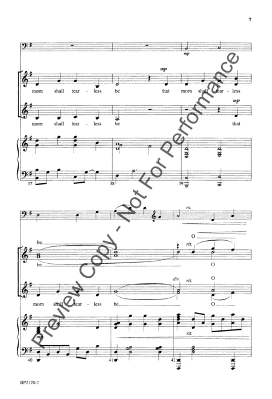 O Love - SSAA SSAA scores gallery preview page 8