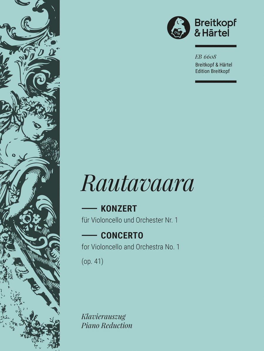 Violoncello Concerto No. 1 (Op. 41) Piano Accompaniment scores gallery preview page 1