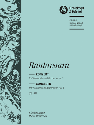 Book cover for Violoncello Concerto No. 1 (Op. 41)